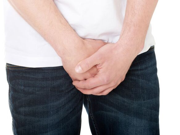 Zapalenie prostaty u mężczyzny jest zapaleniem gruczołu prostaty